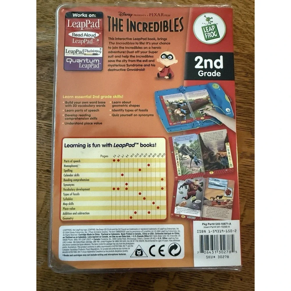 LeapFrog LeapPad Educational Disney 